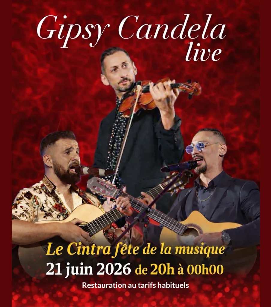 Fête de la musique 21 juin 2026 - Restaurant le Cintra